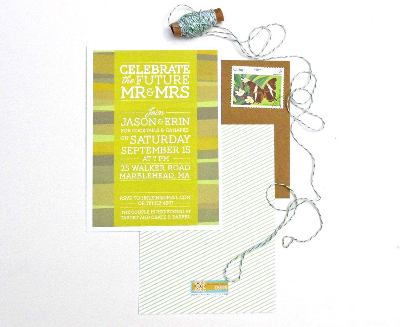 The Future Mr. & Mrs. Couples Wedding Shower Invitation