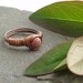 Vortex Wrapped ring - Rhodonite