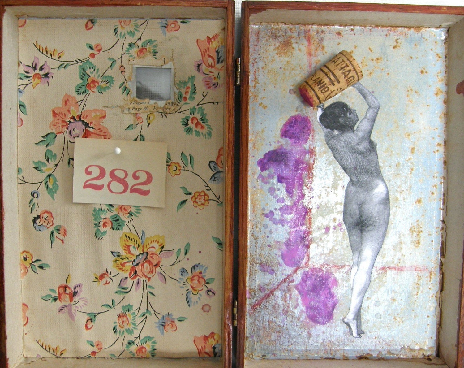 Original Art -- Wall Art, Assemblage, Shadow Box, Collage, 3d