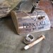 Wedding guest book Pen Holder rustic wood