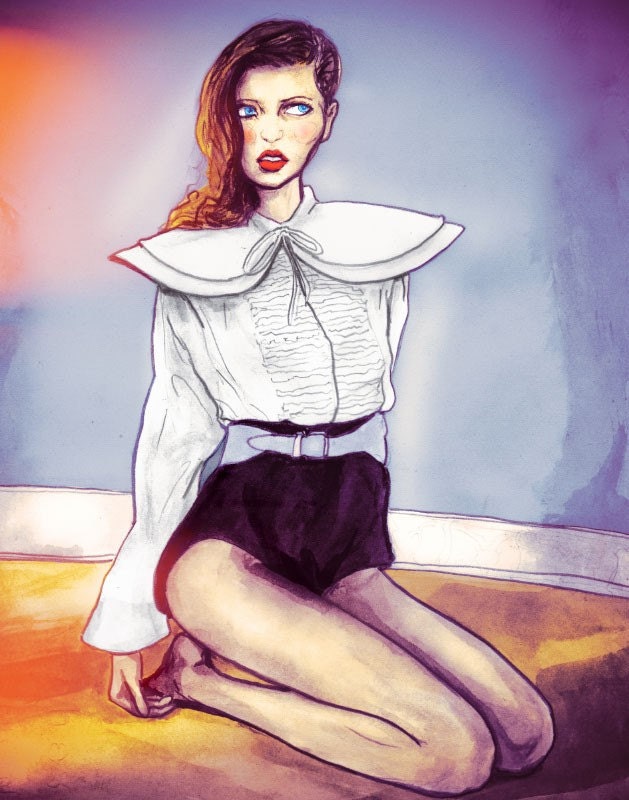 YSL Spring 2010 8inx11in Art Print