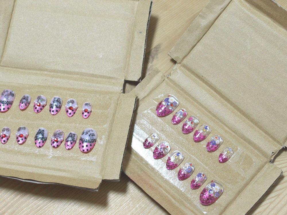 3D nails, Japanese, crazy nail art, Takoyaki, octopus, tentacles, kawaii