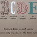 Easter Banner - Easter decoration - Aqua blue/green color