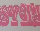 SALE Pussy Wagon Kill Bill Car Vinyl Decal Sticker Ninja Lady Gaga Pussywagon