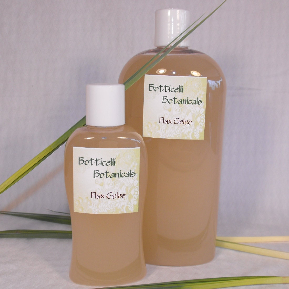 16 oz All-Natural Flax Gelee - Custom blended - You choose your scent - Great for curly hair