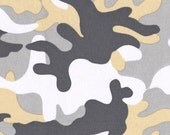 Camouflage in Gray from Michael Miller - 1 Yard