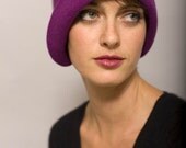 Magenta cloche- made to order