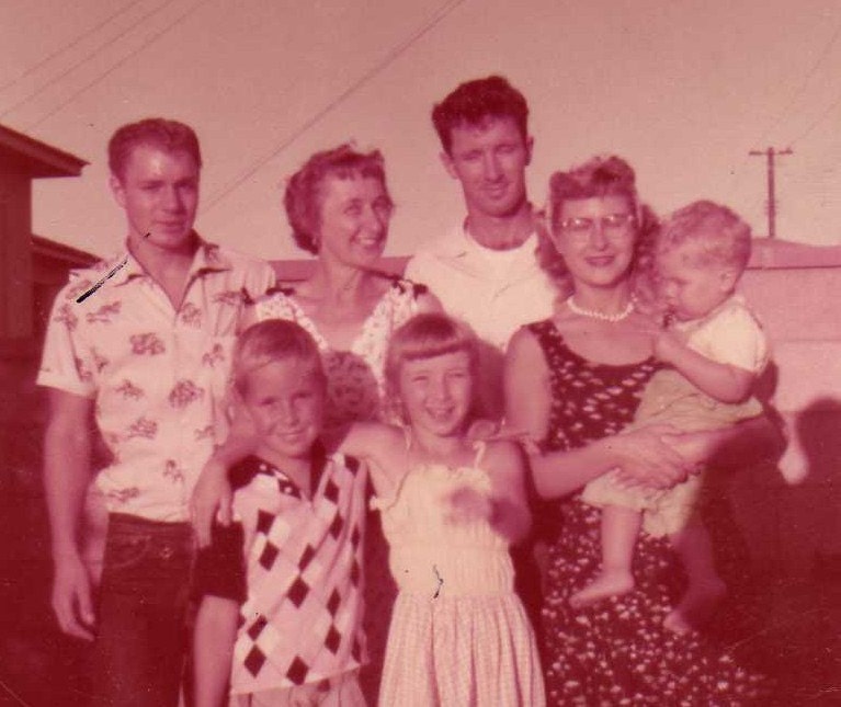 Vintage 50s Family Photo