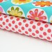 Michael Miller Fabric Duo Big Daisy Dance and Lipstick Ta Dot 2 yards