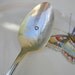 Hand Stamped Wedding Spoon. Vintage Silver Plated Silverware. I Give You My Heart
