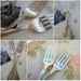 I Do Me Too Wedding Forks. Featured In Martha Stewart Weddings May 2011