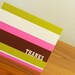 10 Neapolitan Thank You Cards - Preppy Stripe - Johnny