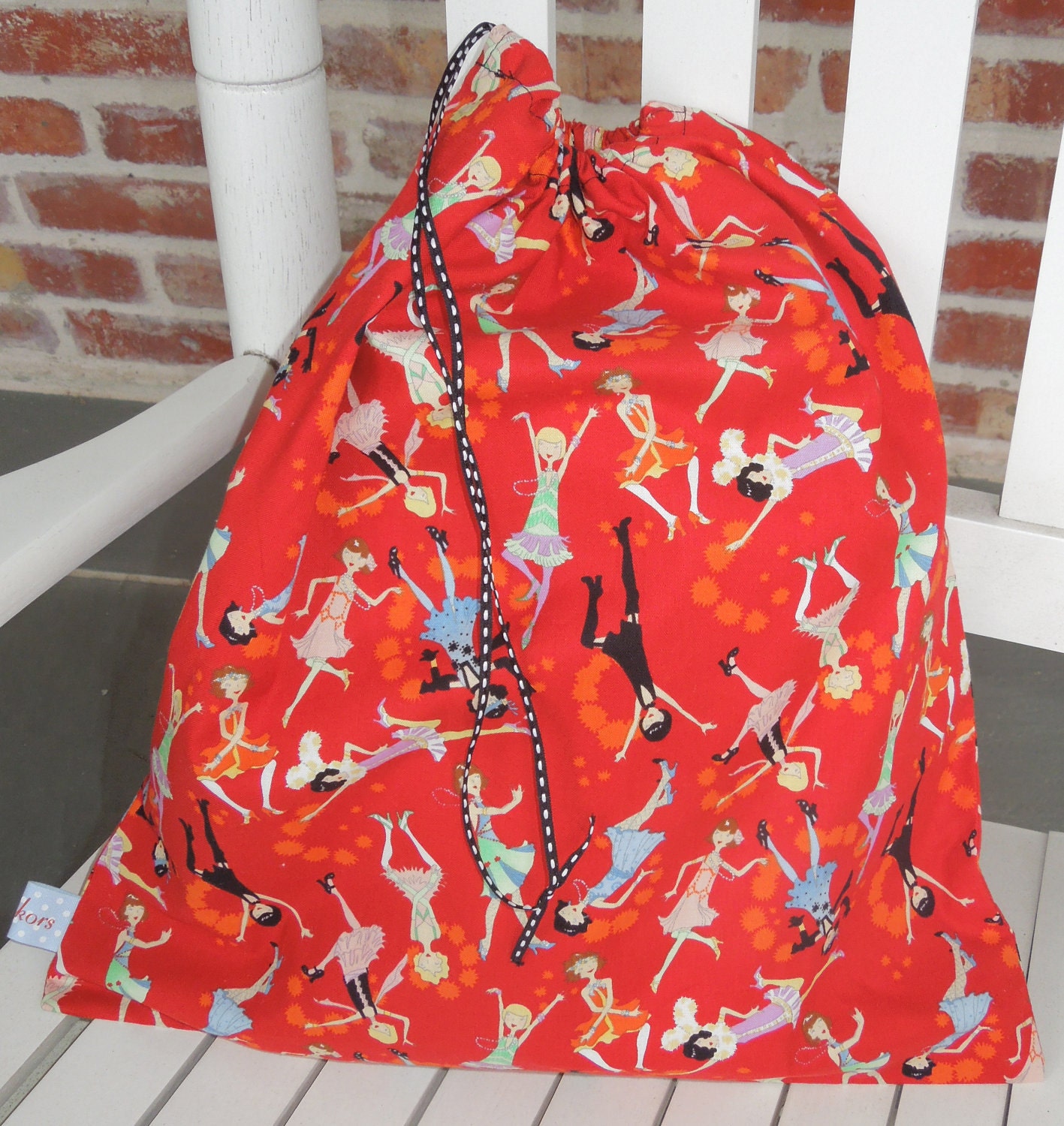 Fancy 20s Flapper Lingerie/Travel bag
