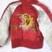 40s 50s  Vintage Souvenir Tour Jacket Reversible Tiger Eagle Embroidery Quilted Satin Baseball Style Japan Korea Child Sz