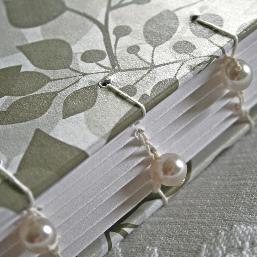 Grace Kelly Silver Vines and Pearls - Ready to Ship Now