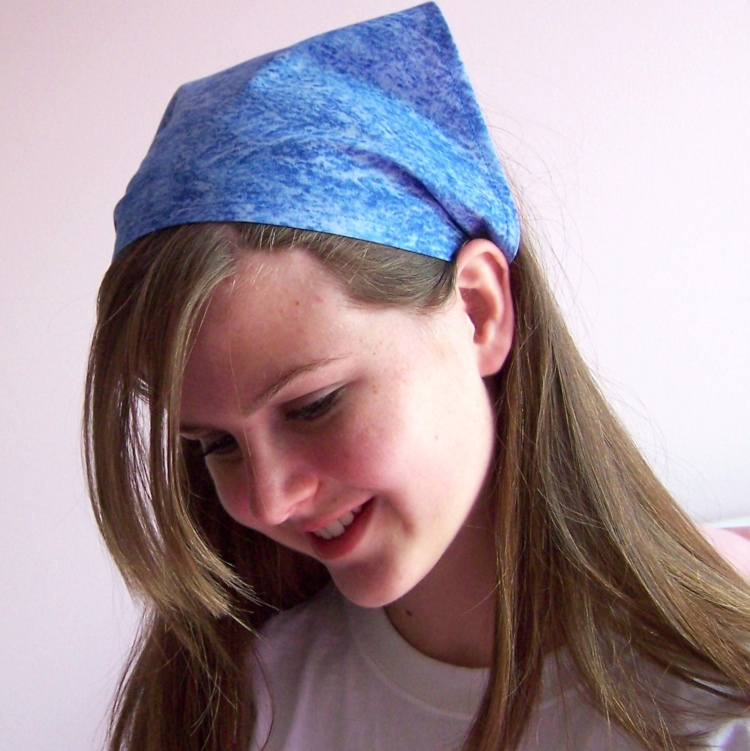 Bandana Headband Denim Look