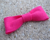 SALE - Pink Felt Bow
