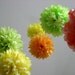 Choose your colors ... pom mobile // nursery decoration // newborn // baby shower // housewarming