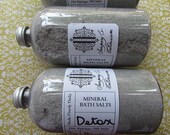 DETOX Mineral Bath Salt - 10oz Bottle