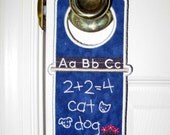 School Days Chalkboard Door Hanger
