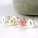 Custom Initial, Alpha Rings In Sterling Silver, Copper, Or Brass With Kis Font