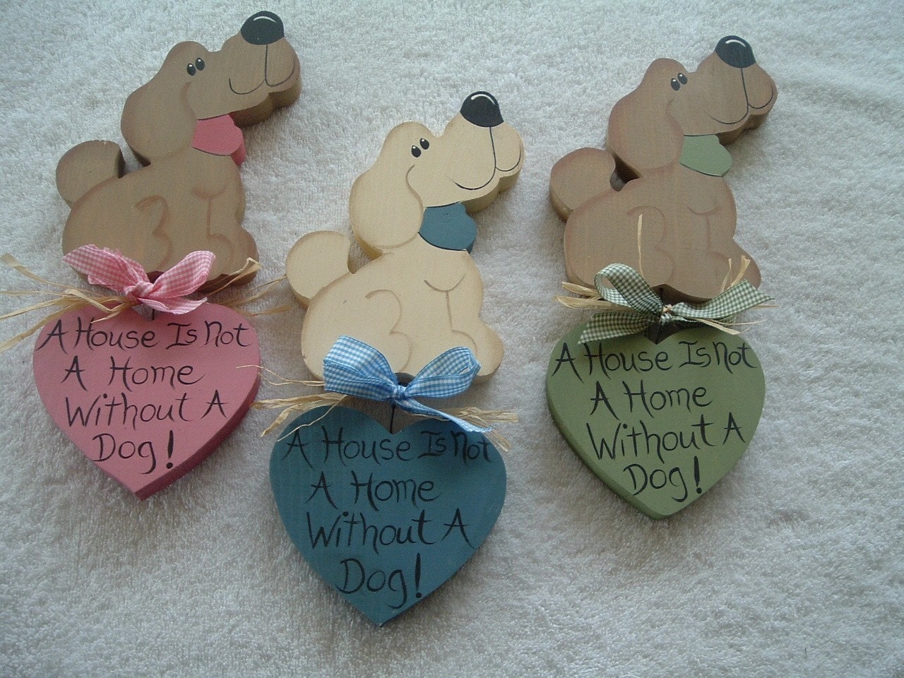 House is not a home without a dog  wall hanging