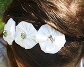 White trio headband ON SALE