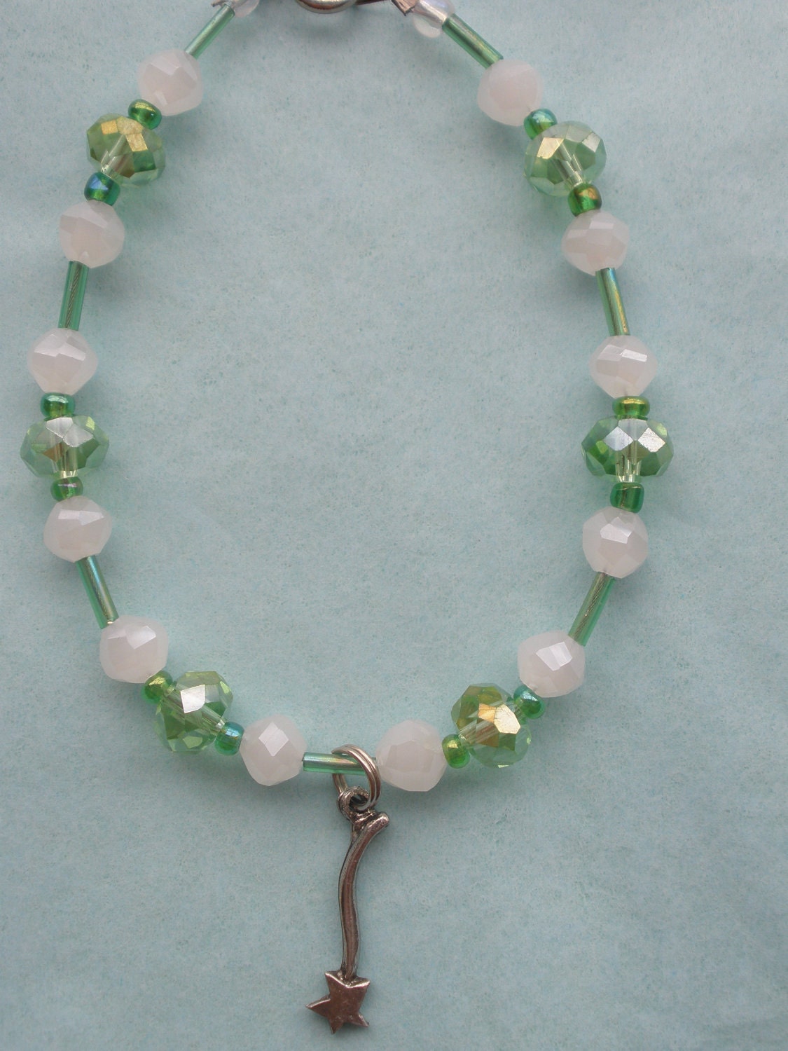 Faith, Trust and a Little Pixie Dust - Tinker Bell Inspired Bracelet