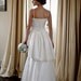 Joanna - Wedding Dress Unique Eco-friendly Detachable Skirt Silk