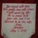 Mother in Law Personalized Wedding Handkerchief Hankie Embroidered