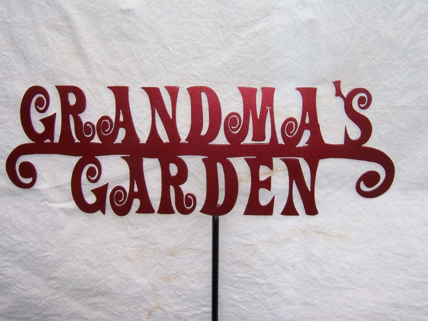 Grandma's Garden Stake, YoU PiCk the CoLoR, customs available