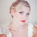 Birdcage Veil Embellished with Swarovski Pearls, Bridal Veil, Wedding veil