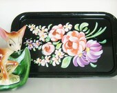 vintage / / MEMO BOARD / / jewelry metal tray