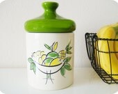 vintage / / CERAMIC / / canister