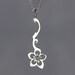 Creeping Flower Neck w-Stone (Peridot)