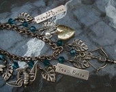 The Hunger Games Team Peeta Charm Bracelet