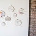 Human Hand Bones Embroidery Wall Art - Phalanges