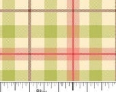 Farm Fresh Farmhouse Plaid Green by October Afternoon Cotton Riley Blake Fabrics  - 1 Yard