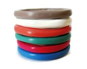 Resin Bangle Bracelet - Twiggy