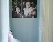 Your Own Photo Printed on Canvas-  Black and White or Color 30 X40 Deep Profile