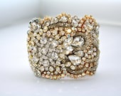 Doloris Petunia One of a Kind Custom Cuff
