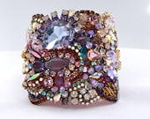 Doloris Petunia One of a Kind Custom Cuff (Sold Out)
