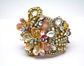 Doloris Petunia One of a Kind Custom Cuff- Sold Out