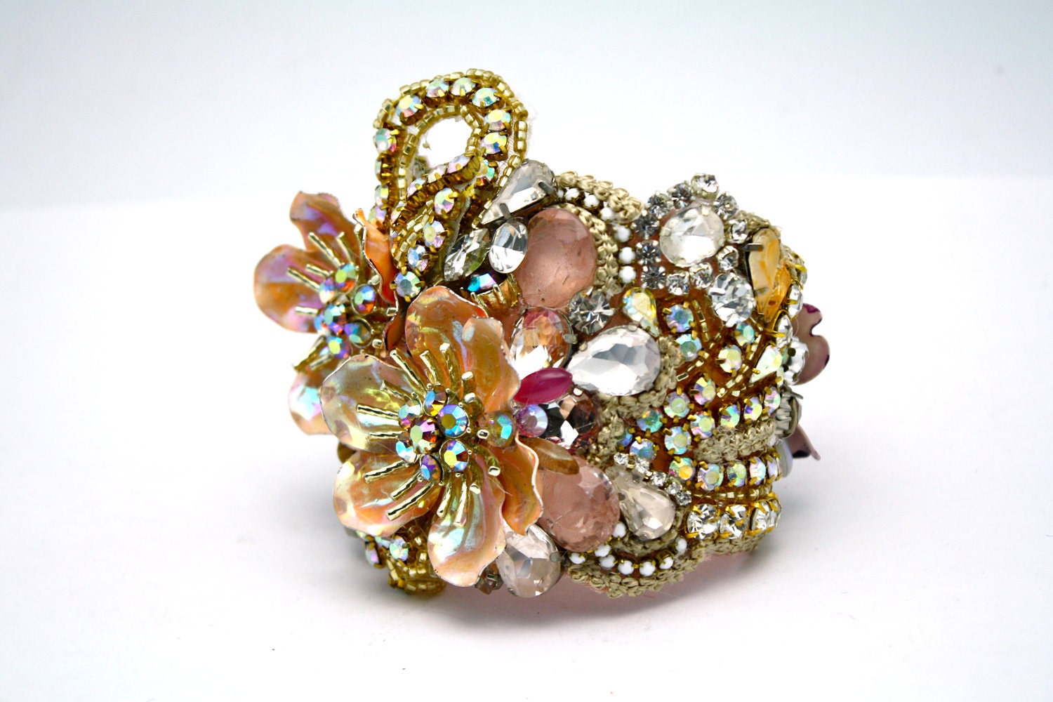 Doloris Petunia One of a Kind Custom Cuff- Sold Out