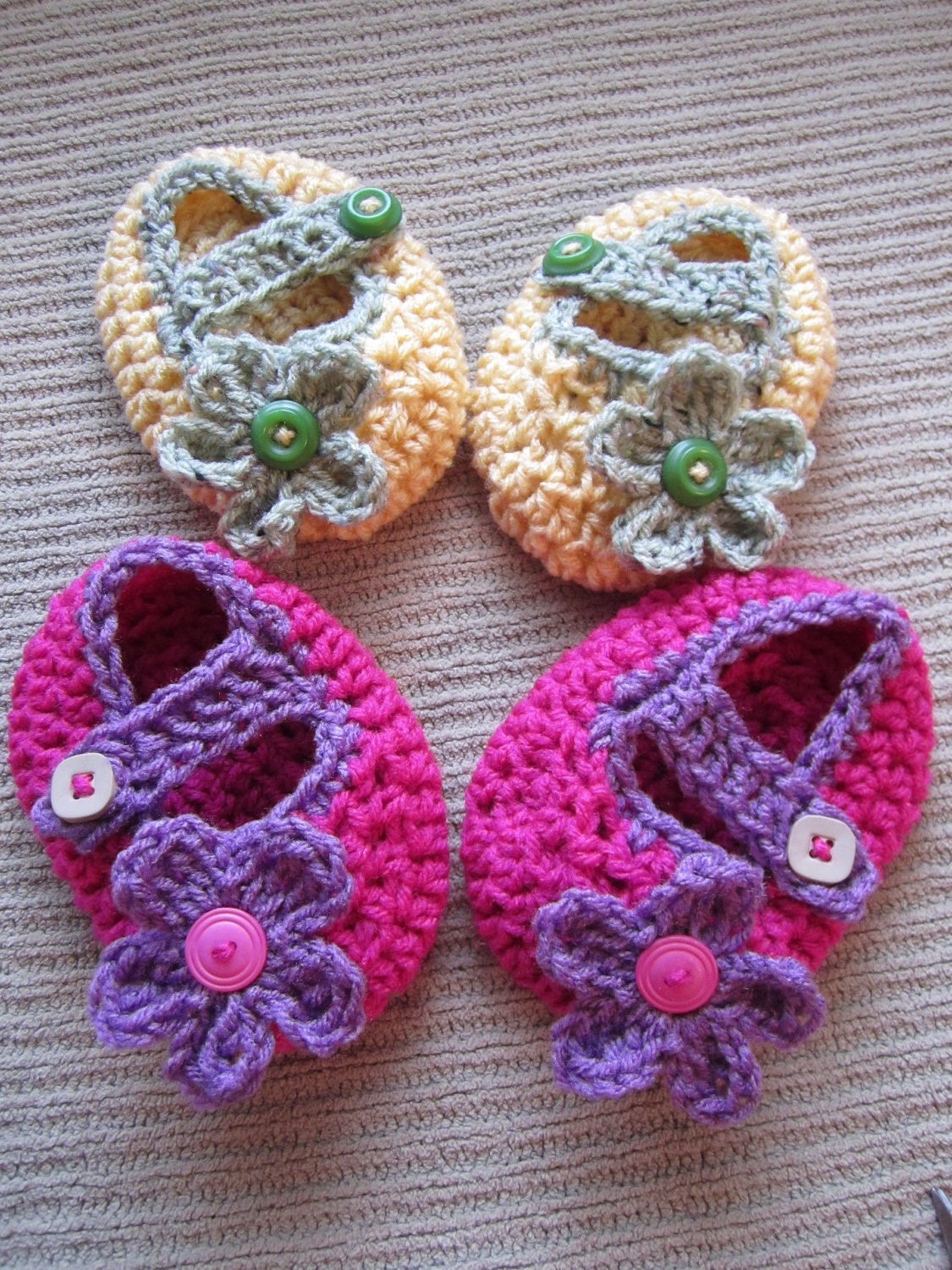 House Shoes, Mary Jane - Kid Size - Treasury Featured Item