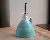 Hand-thrown Ceramic Vinegar Pourer