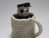 Crochet Amigurumi: Crochet Coffee Zombie