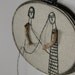 hand embroidery hoop art- we complete eachother