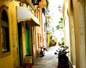 Greek Life Photography 8x10 Matte Corfu Alley European signed print