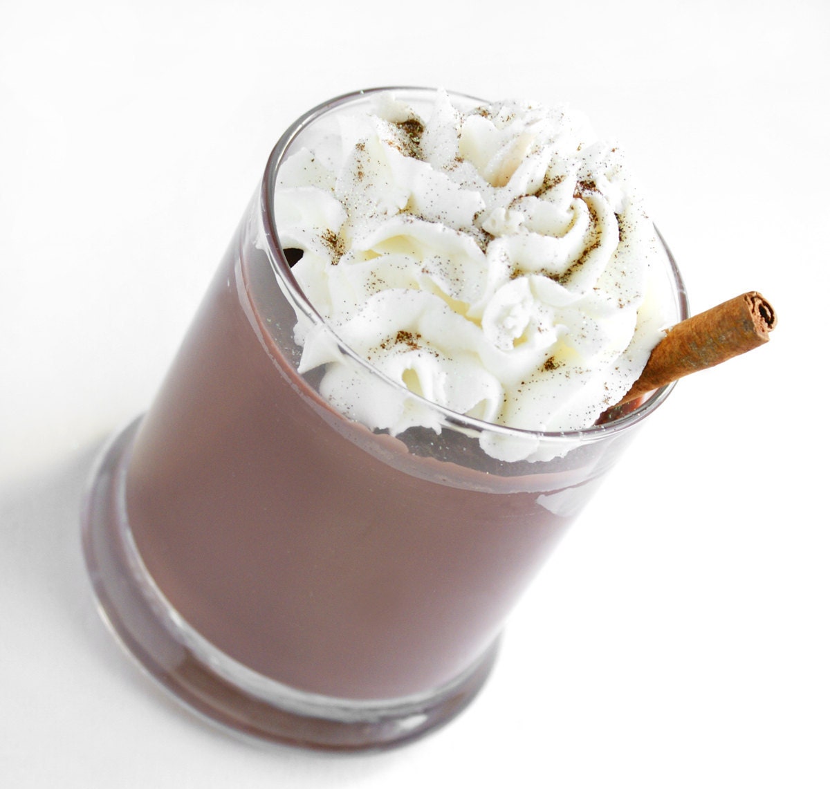 Holiday Decor Warm Gingerbread Handmade Candles with Whipped Wax Topping One 12 Ounce Soy Candle